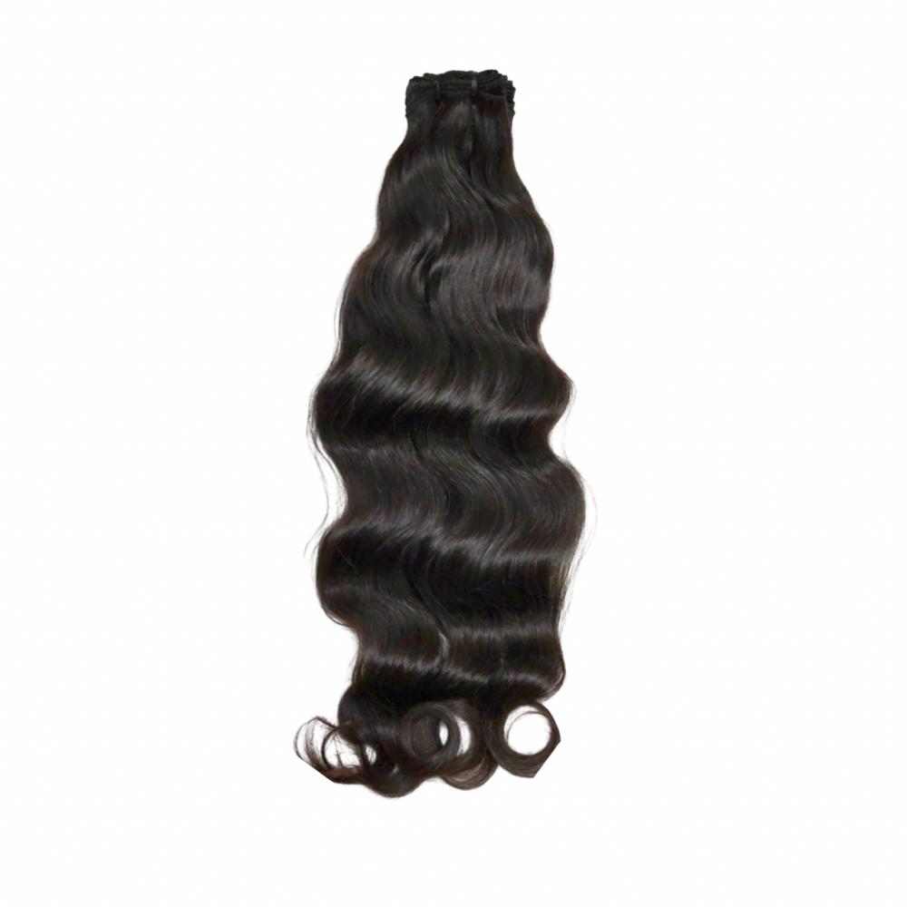 Raw Indian Wavy Temple Hair